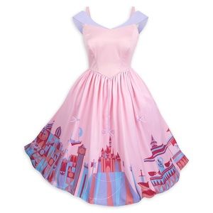 Disney Parks Dress Shop Pink Dapper Dress